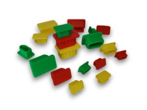 LiPo Schutzkappen XT30 - Ladezustandsmarkierer - 6er-Set