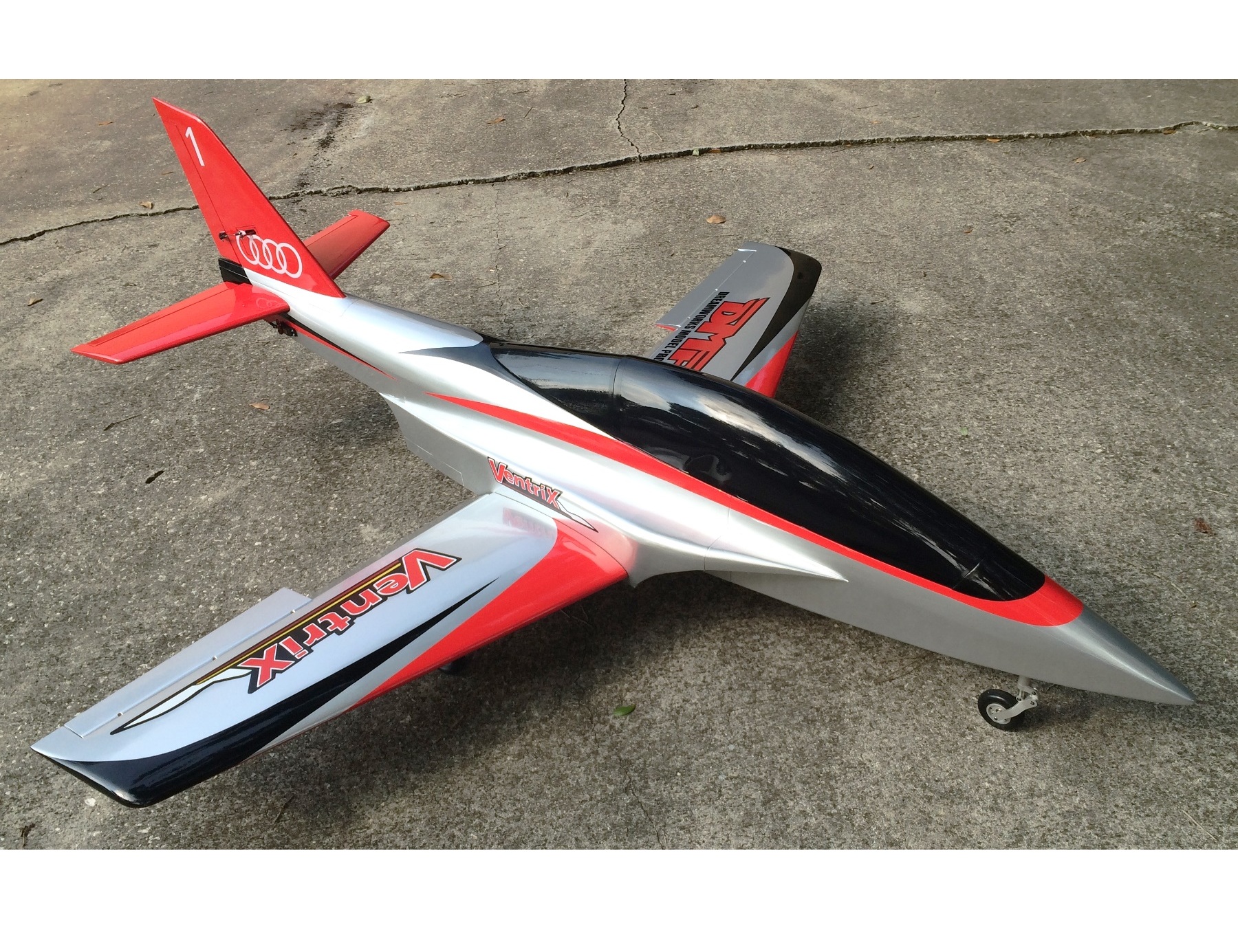 Ventrix Sport-Jet, Spw. 1990mm, ARF-Set mit Einziehfahrwerk