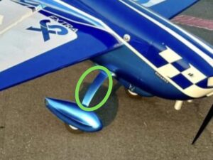 Fahrwerk Blau zu EXTRA 330SX-90, Spw 2290mm, PILOT-RC