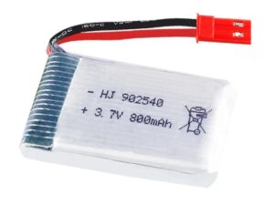 Lipo-Akku 1S / 3.7V, 800mAh - 44x25x8mm mit JST-Stecker