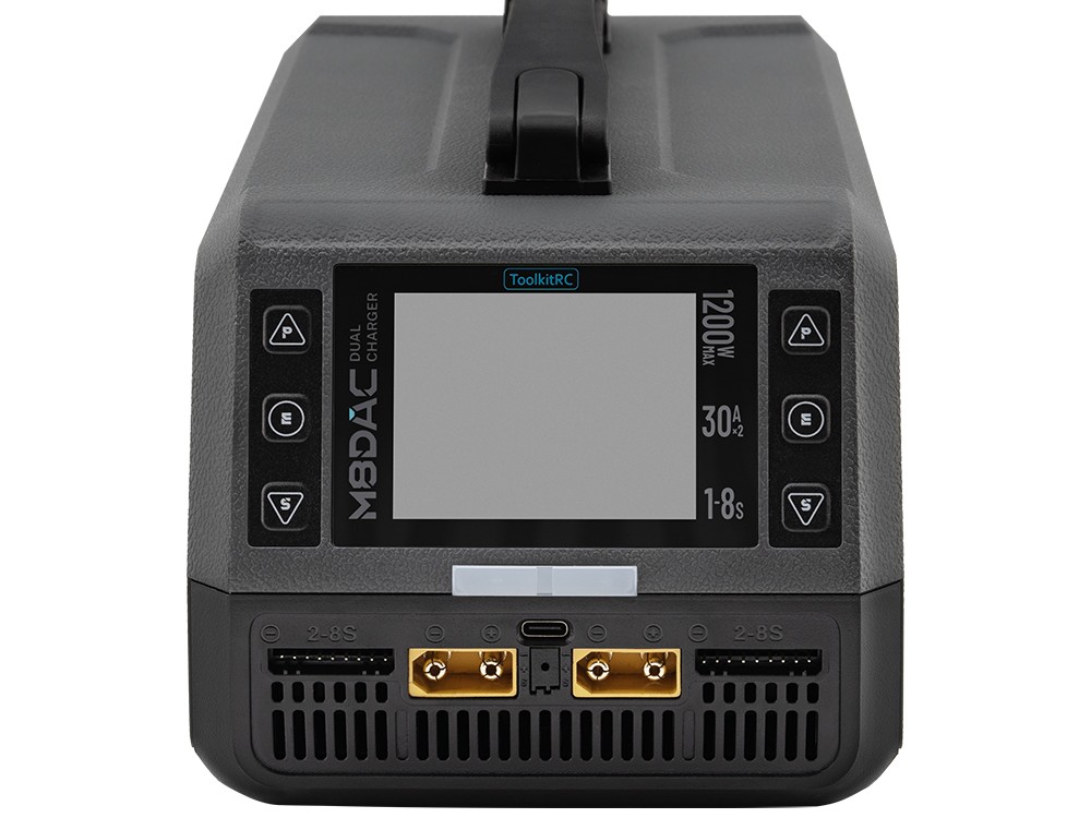 ToolkitRC M8DAC Dual Ladegerät - 1200W - 1-8S LiPo – Bild 4