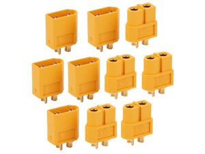 Amass Stecker XT60 Hochstrom Stecksystem bis 60A - 5er-Set