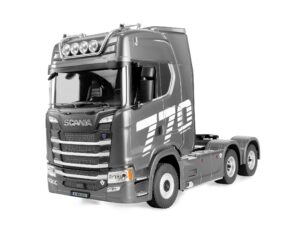 RC LKW Lastwagen Scania 770S V8 - silber - 1:18 - Huina 1501