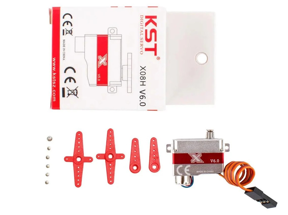 KST X08H V6 MG HV - Digital Servo 8mm 2.8kg/cm – Bild 3