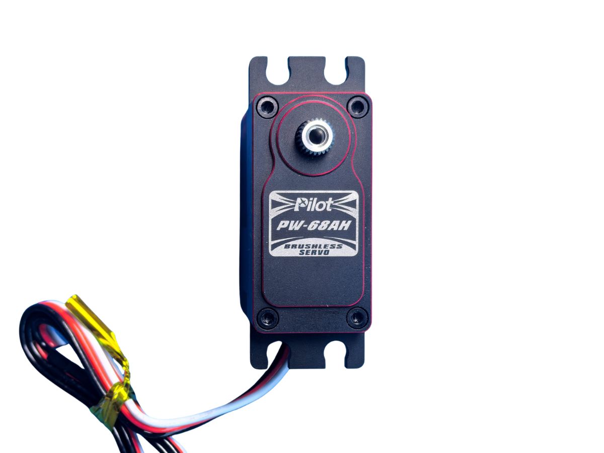 Digital Servo PW-68AH, HV/MG, 91gr, 68kg Stellkraft, Pilot-RC mit 170cm Kabel – Bild 2