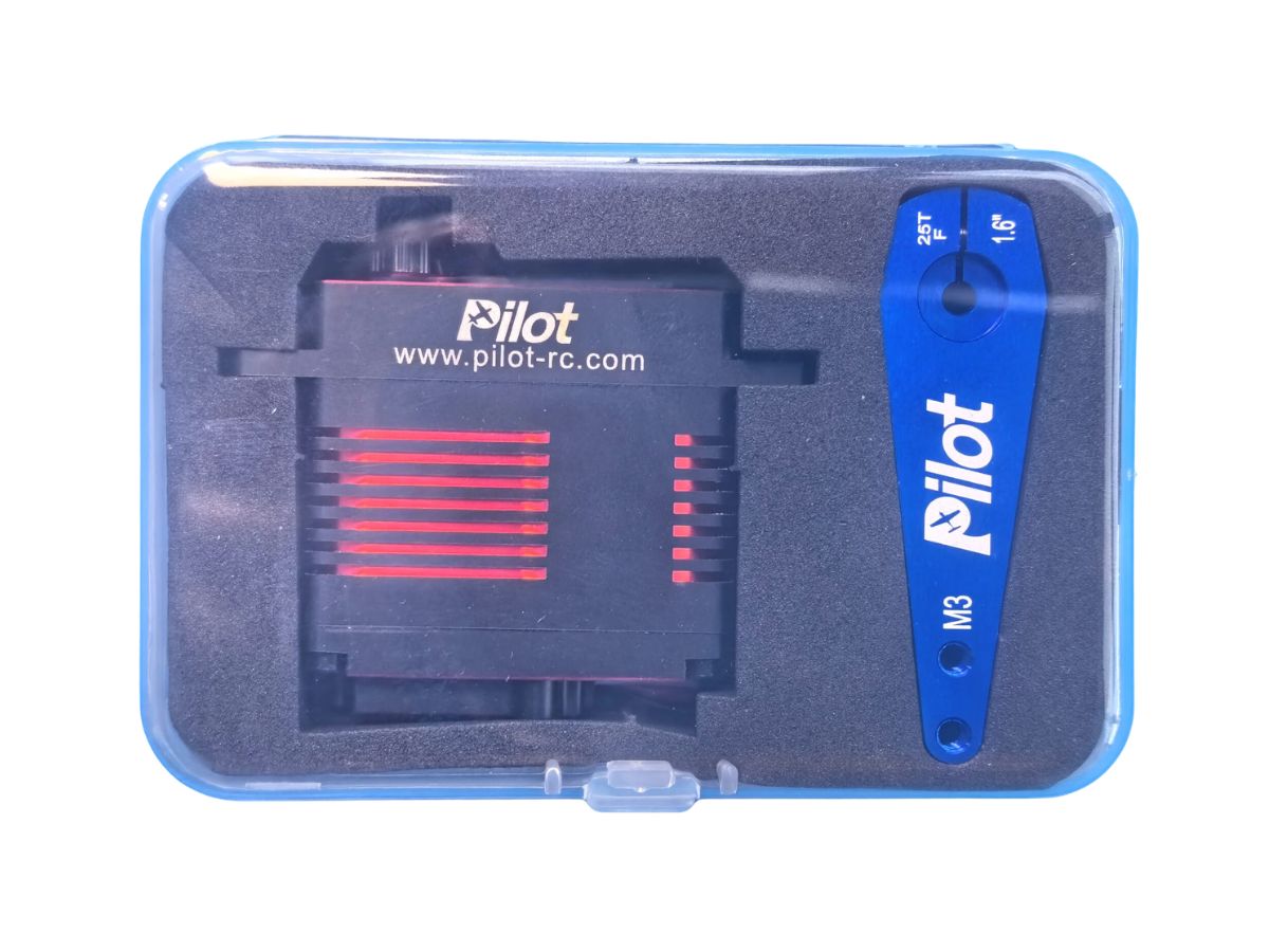 Digital Servo PW-68AH, HV/MG, 91gr, 68kg Stellkraft, Pilot-RC mit 170cm Kabel – Bild 4