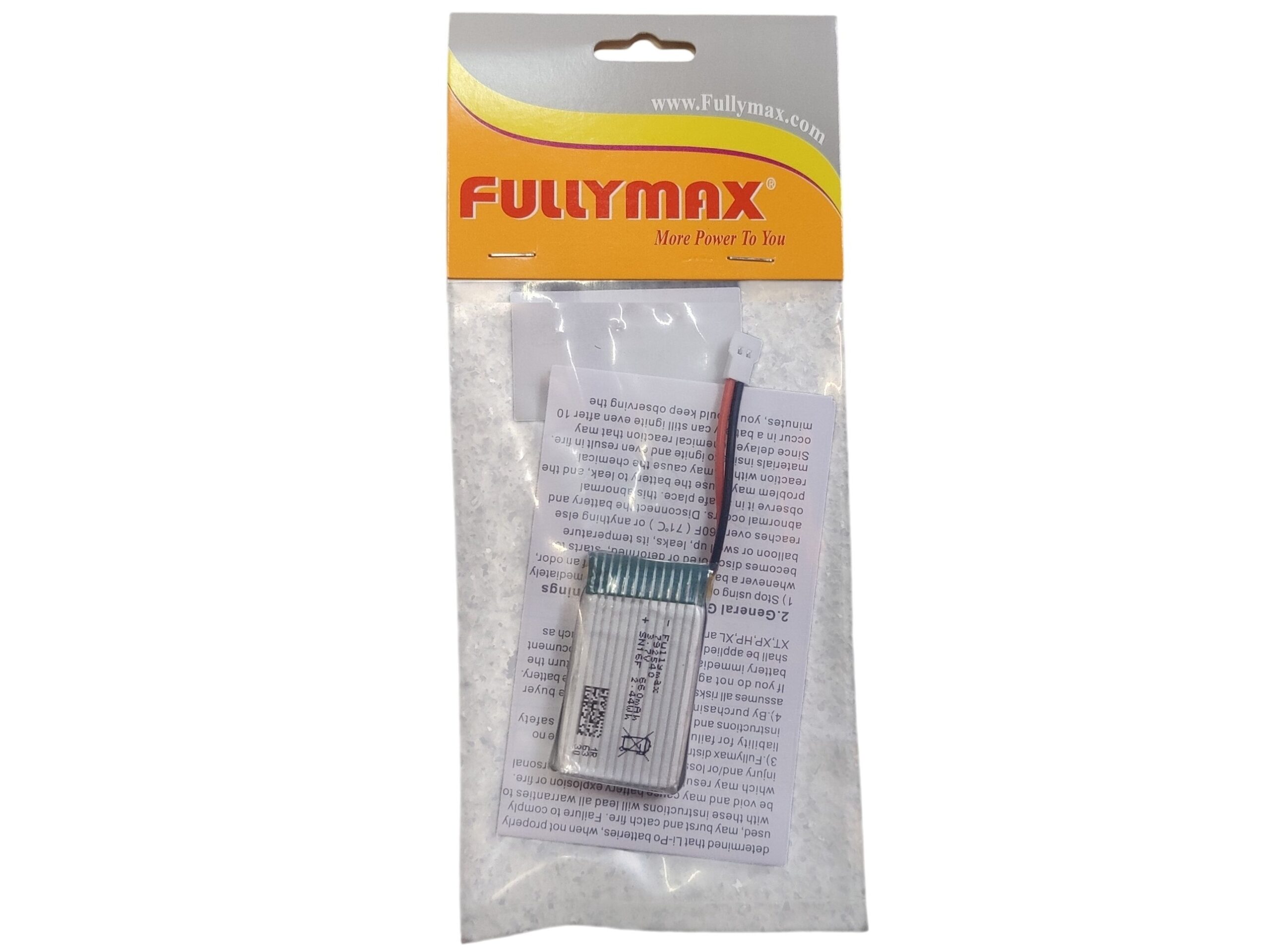 HEAT-RC LiPo Akku 1S / 3.7V 660mAh 20C - Molex - Fullymax