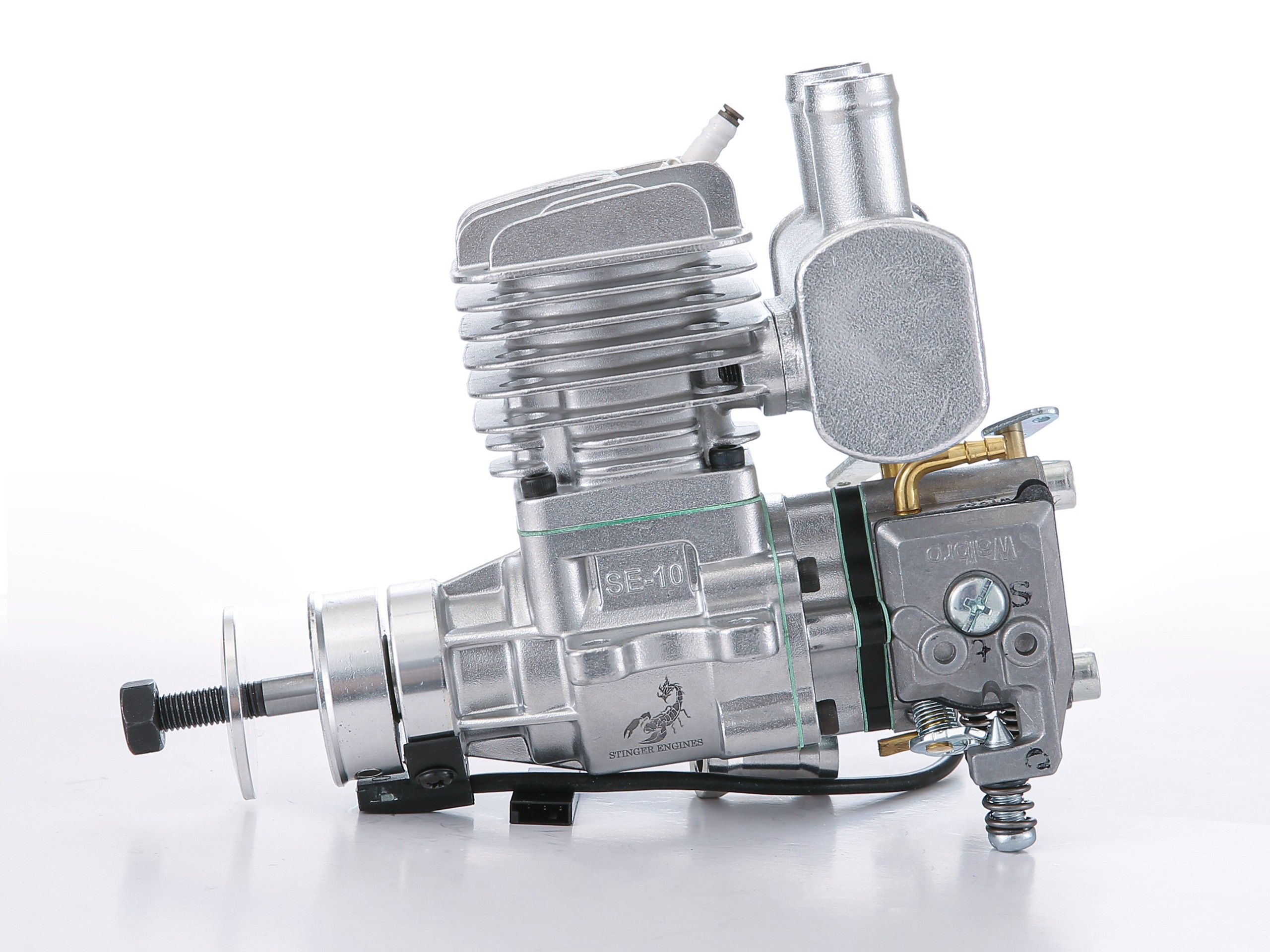 Stinger 10cc RE 1-Zylinder Benzinmotor mit Heckauslass – Bild 2