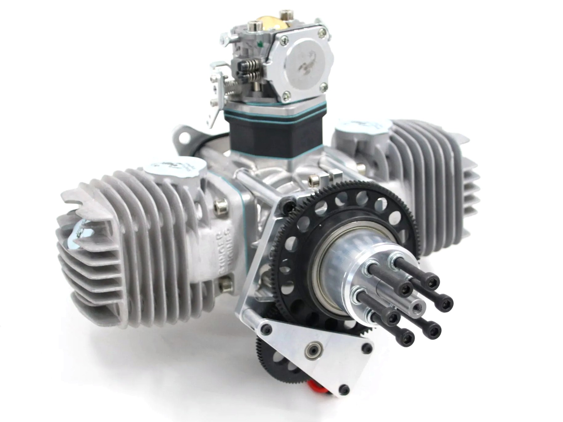Stinger Pro 125cc Twin 2-Zylinder Boxer Benzinmotor mit Elektrostarter