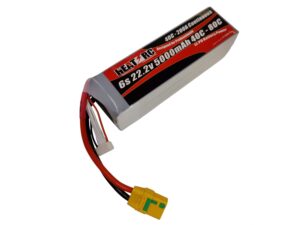HEAT-RC, LiPo Akku 6S / 22.2V, 5000mAh 40C - XT90