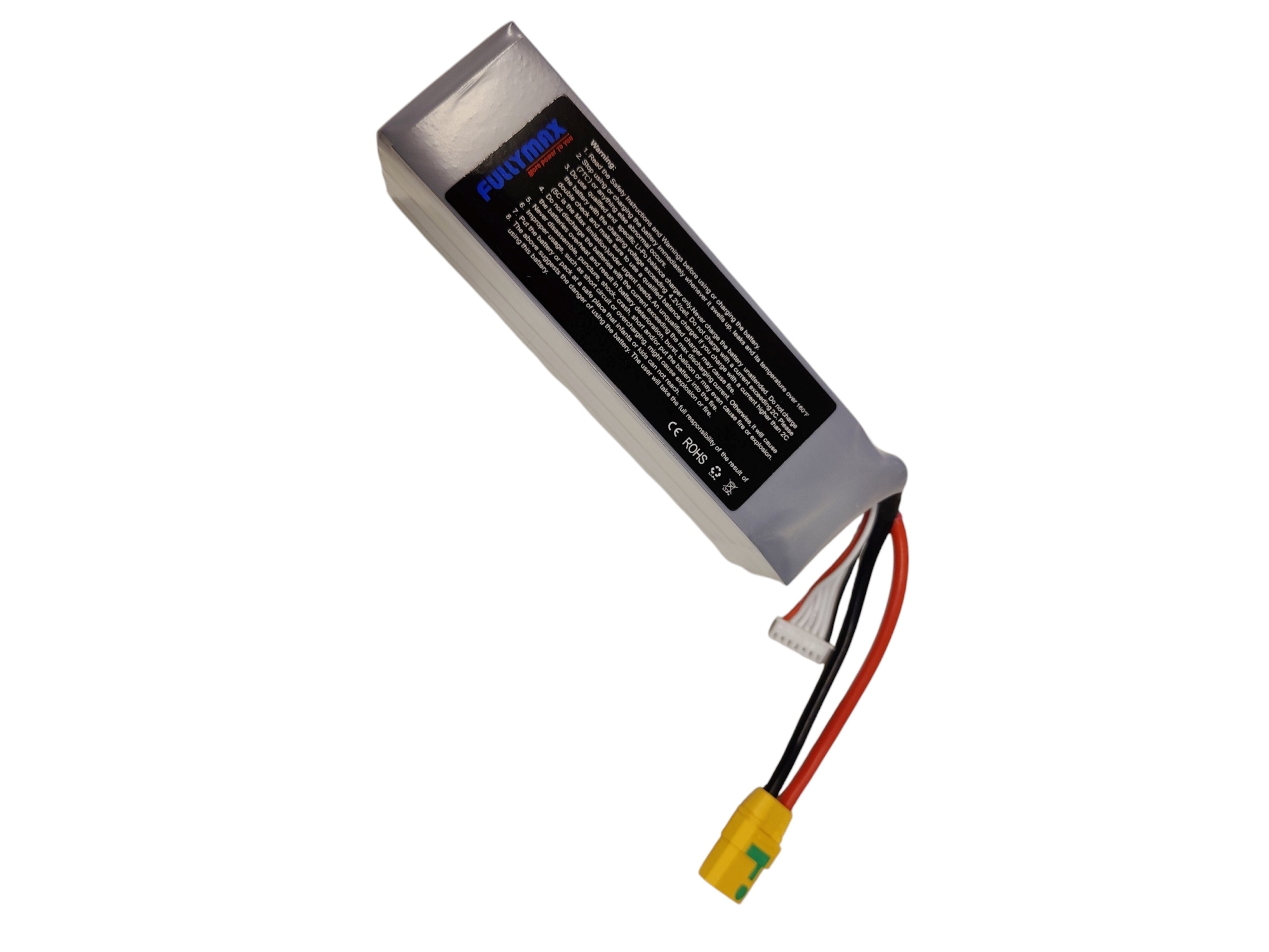 HEAT-RC, LiPo Akku 6S / 22.2V, 5500mAh 70C-120C - XT90 – Bild 2