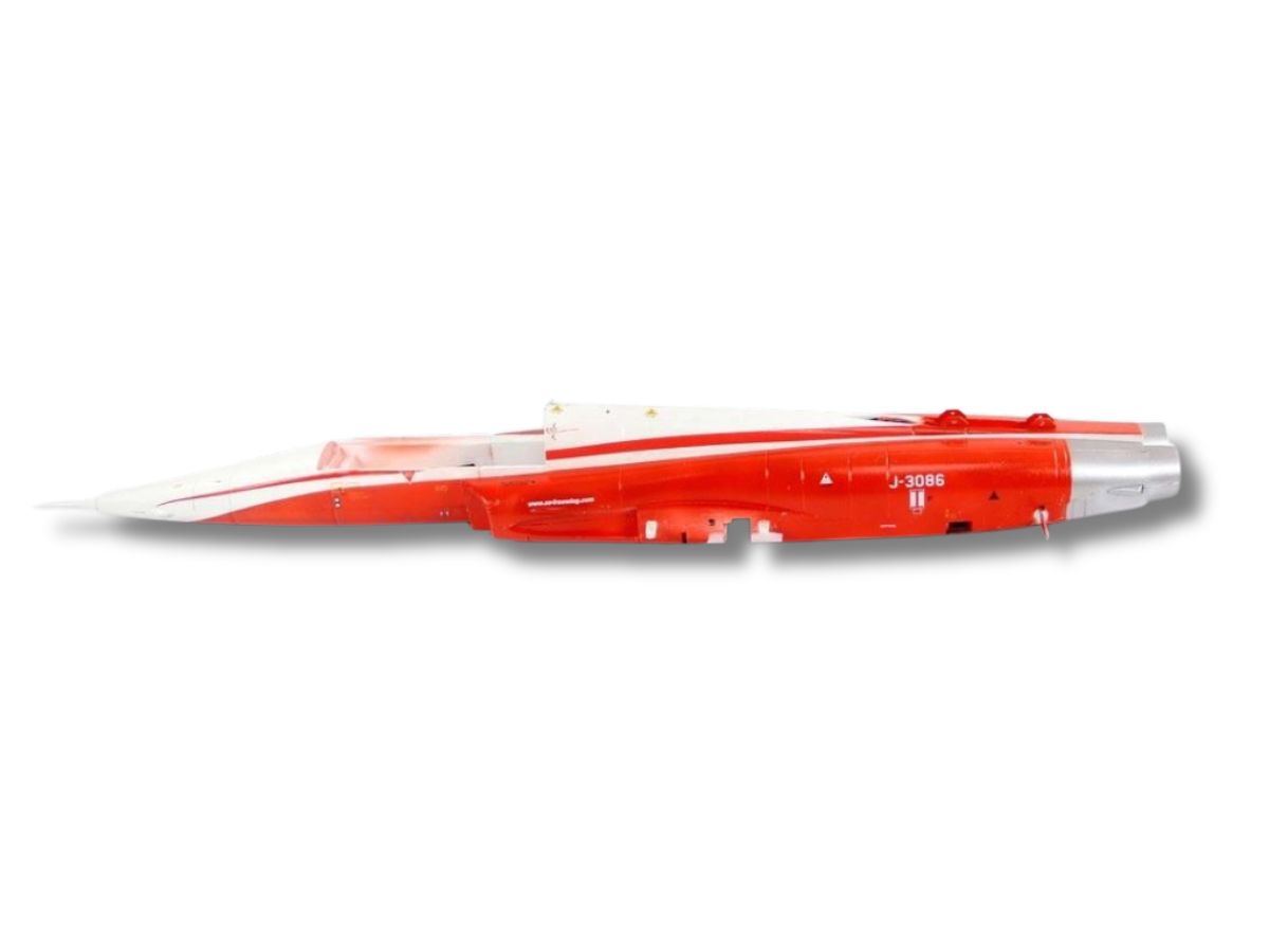 Rumpf zu F-5E Tiger V3 - Patrouille Suisse, 80mm EDF, Spw 800mm