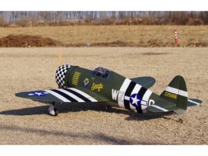 Full Composite P-47 Razorback, 100ccm, Spw 2440mm, ARF-Modell, CYModel
