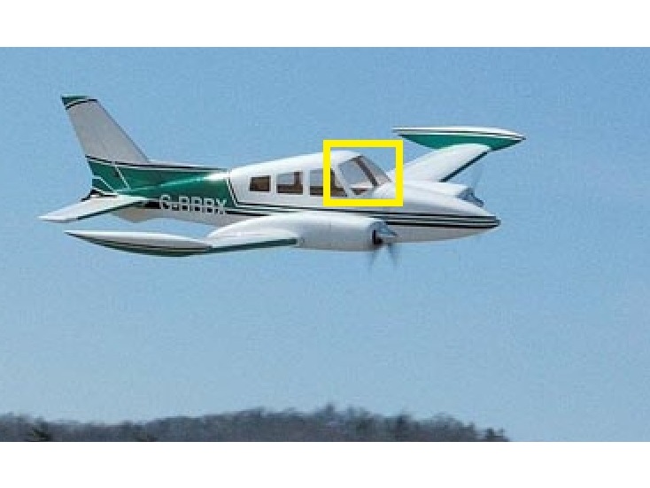 Frontscheibe zu Cessna 310, Spw 3175mm, CYModel