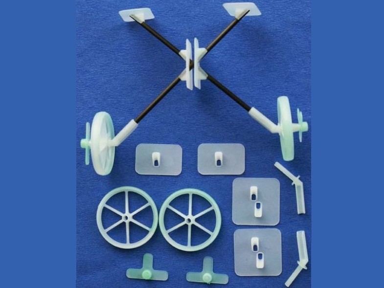 Nylon Indoor Fahrwerk - Kleinteileset