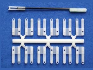 Nylon Indoor Anlenkung - Anlenkungsklipp - 12er Set