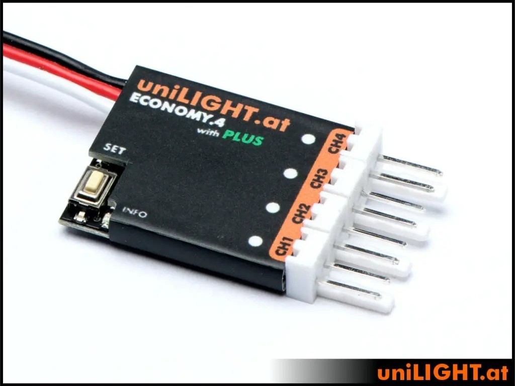 uniLIGHT Set für Sport Jets SMALL Beleuchtungsset - 1m - 1.7m - Gen.4 – Bild 4