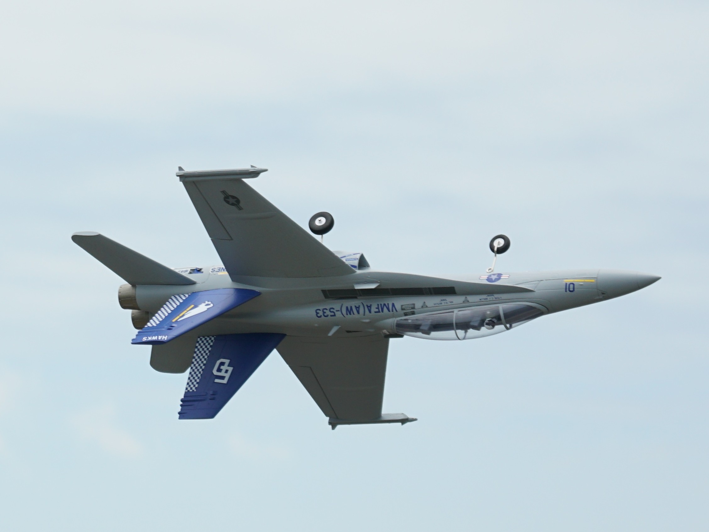F-18 The Hawks - Twin 40mm EDF-Jet, Spw 705mm, PNP-Set - XFLY-Model – Bild 5