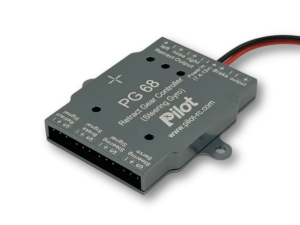 Pilot-RC Fahrwerks-Controller PG-68 für Elektro-Einziehfahrwerke mit Lenk-Gyro