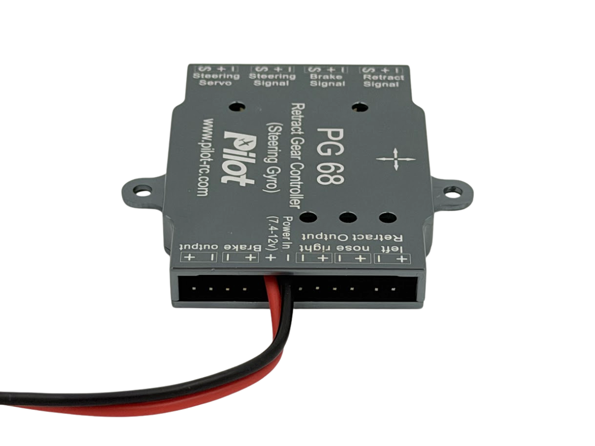 Pilot-RC Fahrwerks-Controller PG-68 für Elektro-Einziehfahrwerke mit Lenk-Gyro – Bild 3