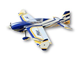 Extra NG 49" Elektro, Spw 1240mm, ARF-Set, Blau / Gelb PILOT-RC