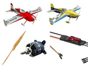 Pilot-RC Antriebs-Set / Motor / Regler / Propeller zu Edge 540 39" Elektro, Spw 965mm
