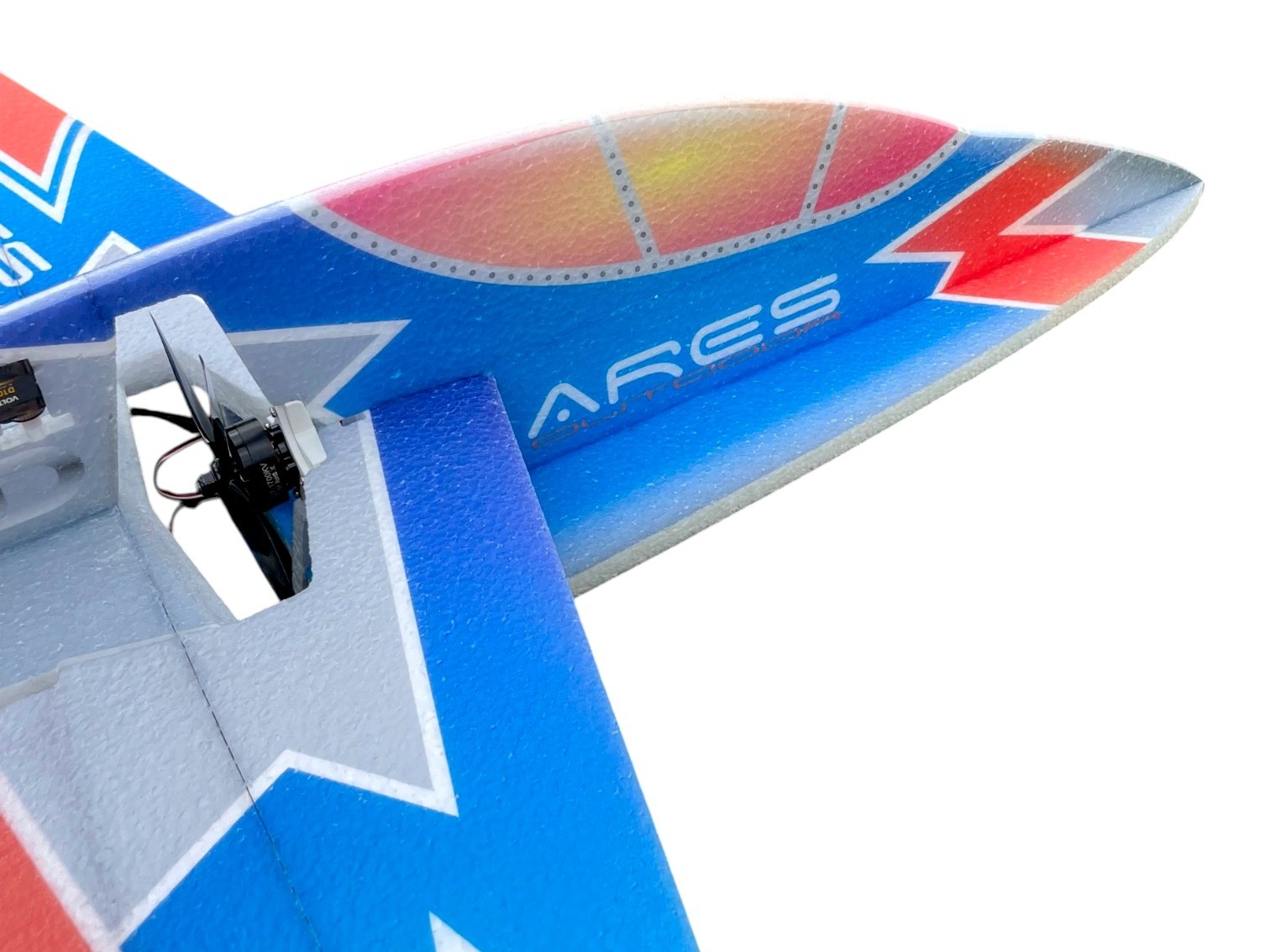 ARES XL Outdoor - blau - Spw 1000mm - EPP Kit von RC-Factory / Krill Aircraft – Bild 3