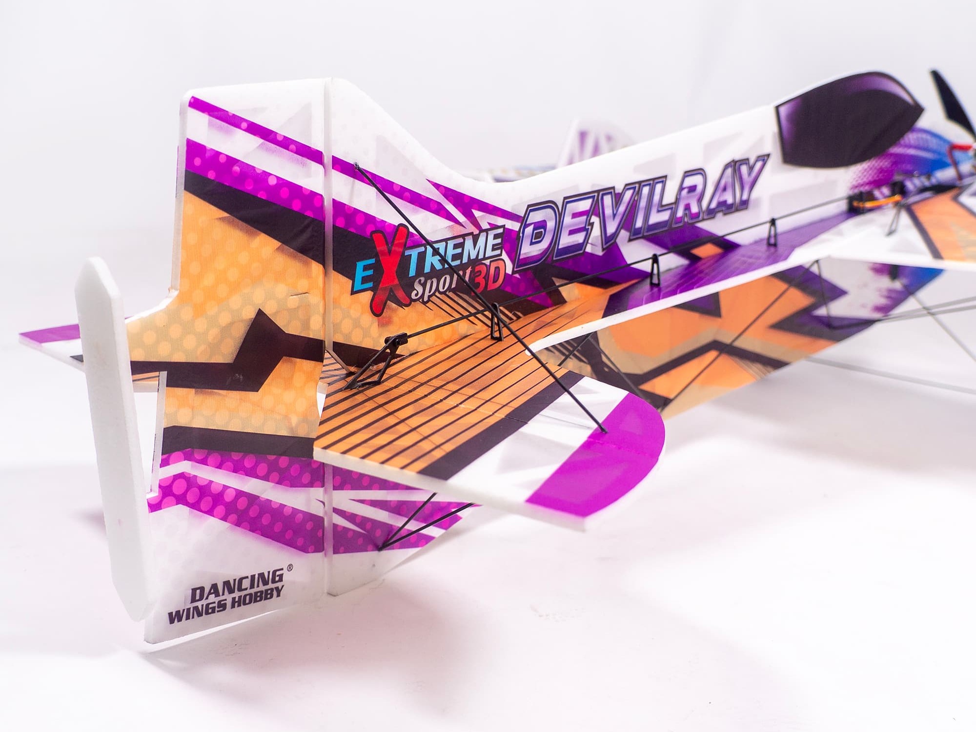 Ultralite F3P Devil Ray, Spw 800mm, KIT-Bausatz von DW-Hobby – Bild 6