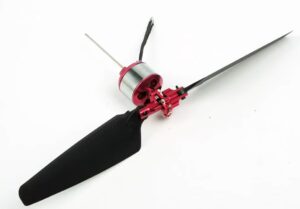Antriebssystem mit Verstellpropeller für 4D Indoor-Modelle von DW-Hobby