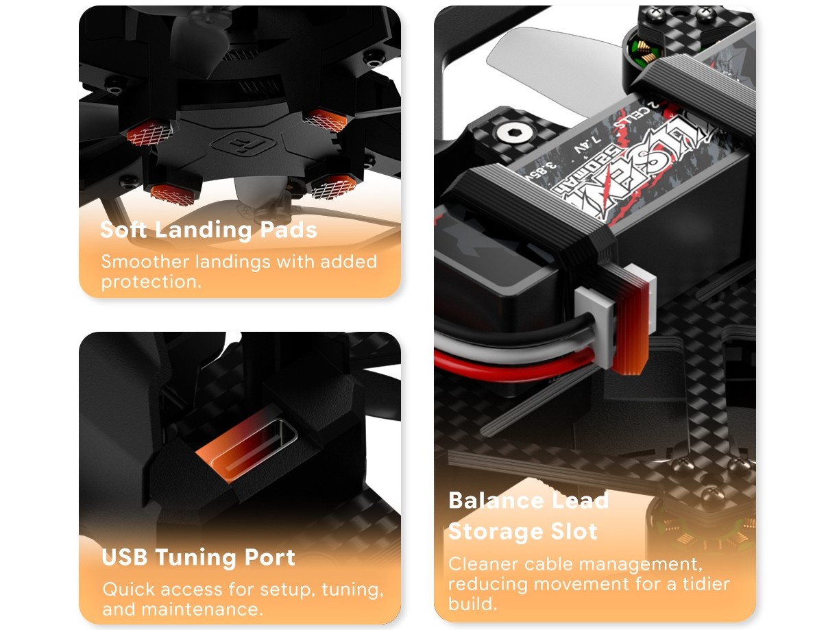 iFlight Defender 20 Lite X O4 2S HD - ELRS - BNF-Set - C021592 – Bild 5