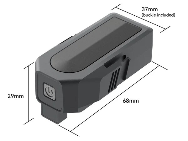 BetaFPV LiPo Akku 2S 1100mAh zu Aquila20 - 2er Set Exclusive Battery – Bild 3
