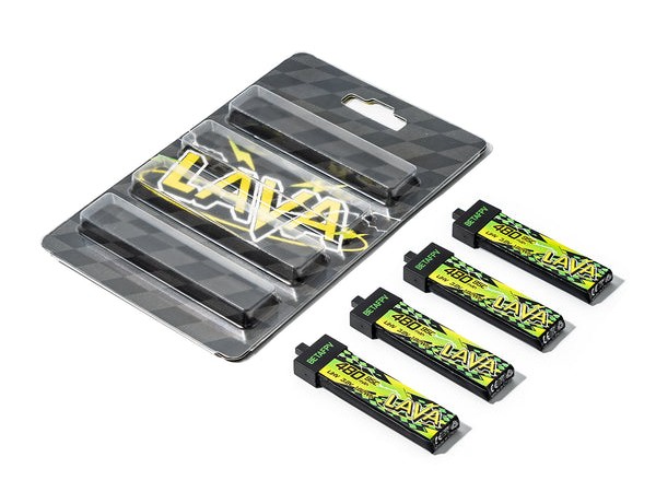 BetaFPV LAVA II LiPo Akku 1S 3.85V, 680mAh - 95C - BT2.0 - 4er-Set – Bild 2