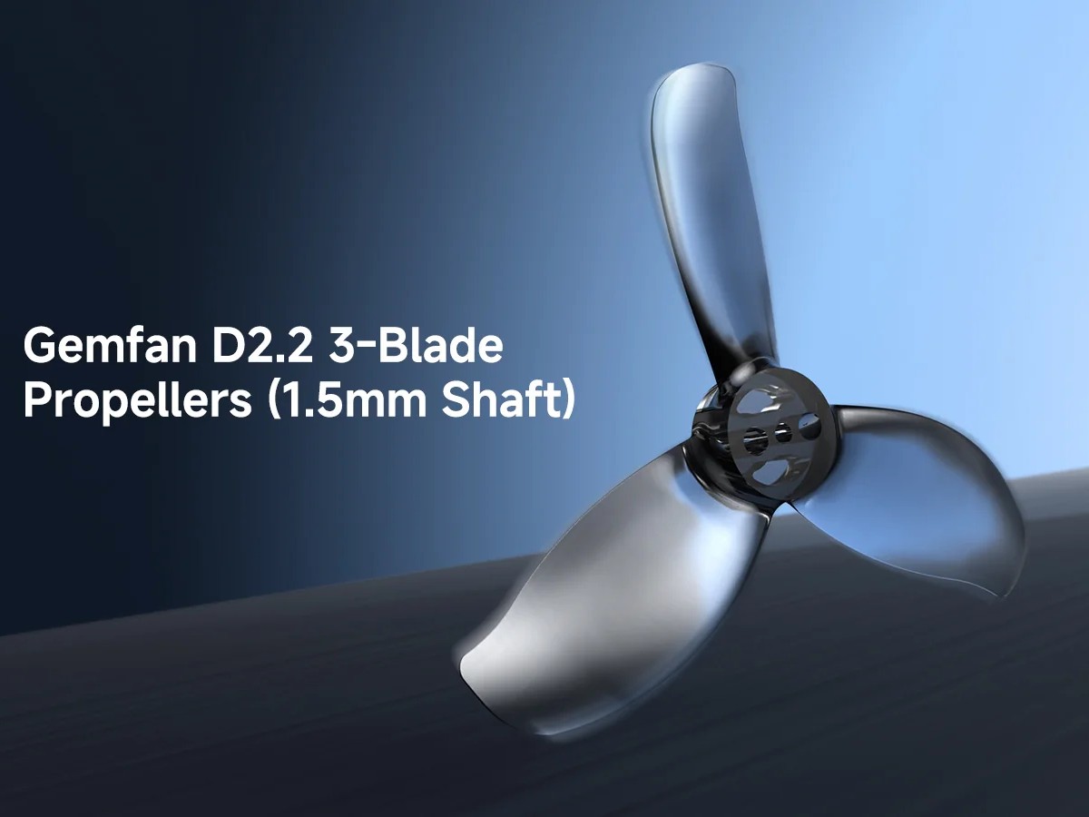 BetaFPV Propeller Gemfan D2.2 - 3-Blatt - Pavo20 Pro - 12er-Set