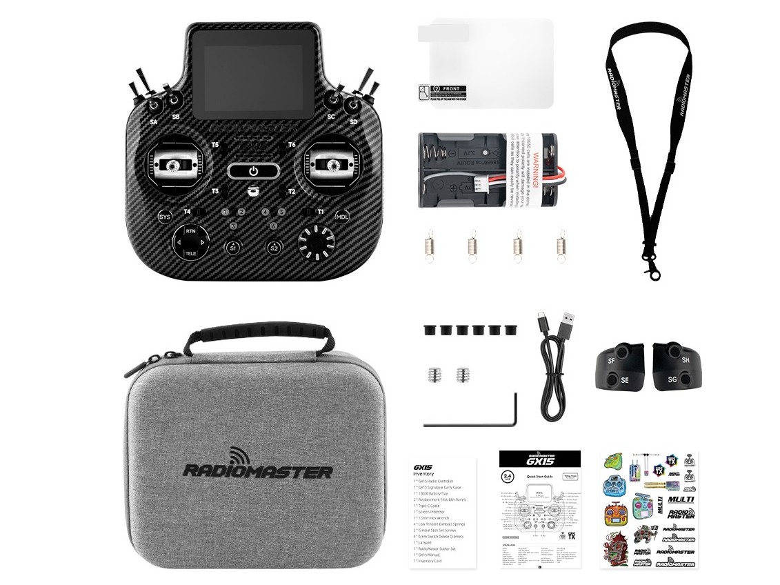 RadioMaster GX15 MAX - schwarz - ExpressLRS - Fernsteuerung – Bild 6