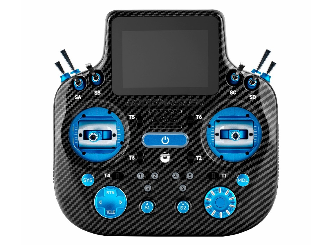RadioMaster GX15 MAX - blau - ExpressLRS - Fernsteuerung