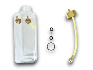 Benzintank klar, 700ml mit Beschlag-Set und Alu-Tankverschluss, Skysun