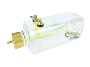 Benzintank klar, 500ml mit Beschlag-Set und Alu-Tankverschluss, Skysun