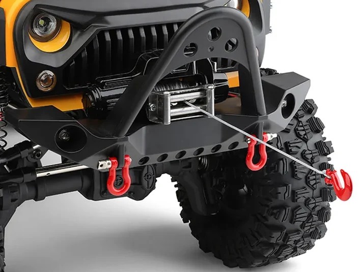 WLToys Rock Crawler Pro gelb 104026 - RTR-Set mit Winde - 1:10 – Bild 3