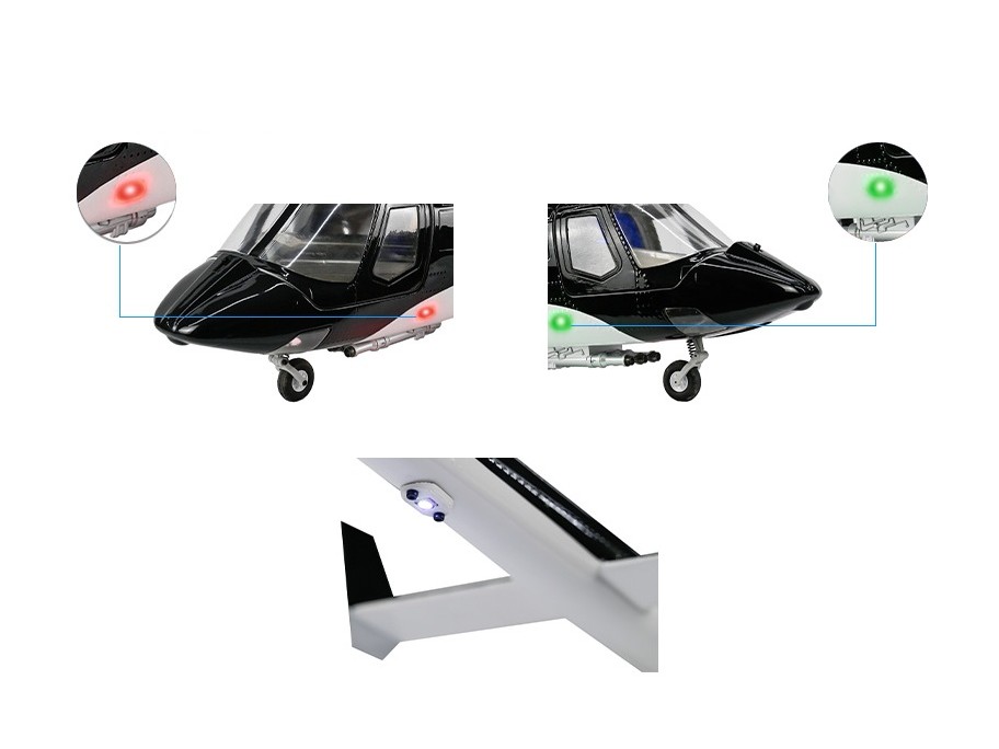 FLY WING Airwolf mit Einziehfahrwerk - Smart Scale Helikopter - GPS RTF-Set – Bild 5