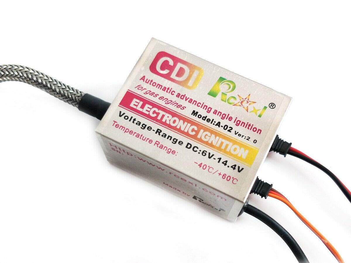 Elektronische Zündung zu 1-Zylinder Benzinmotoren u.a. DLE55, DL, DLA, von RCEXL – Bild 2