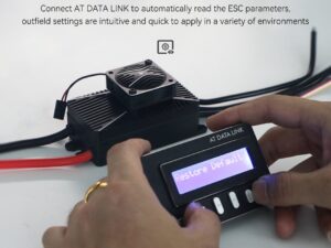 T-Motor AT Data Link - LCD Programmierbox / Parameter-Tuning
