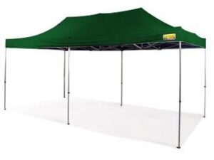 Set Profi Faltzelt Pro 3x6 grün mit Europrinz Dachplane