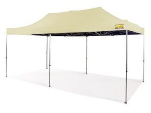 Set Profi Faltzelt Pro 3x6 sand mit Europrinz Dachplane