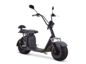 Betriebsbereit Citycoco Elektro Trotti FAT-BOY 500 Watt - 25km/h - rot 2-Plätzer