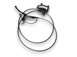 KAMROS hydraulische Bremse komplett, links (hinten) zu Elektro Bike T20-D Fahrrad,