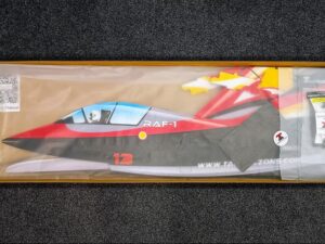 RAF-1 EPP 3D Jet - 660mm - KIT-Bausatz aus EPP - rot - TA Horizons