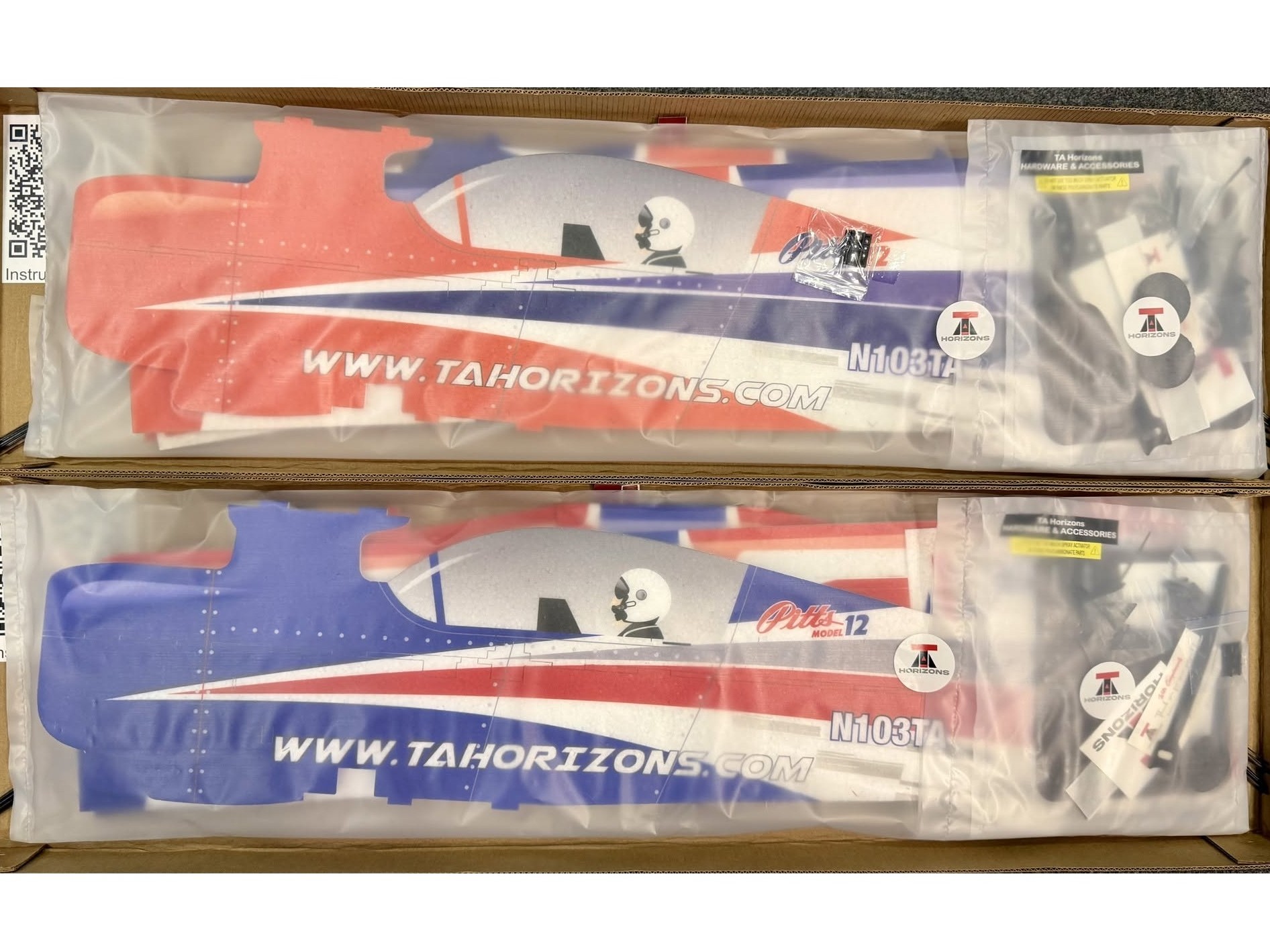 Pitts Model 12 - 3D - 762mm - KIT-Bausatz aus EPP - blau - TA Horizons – Bild 3
