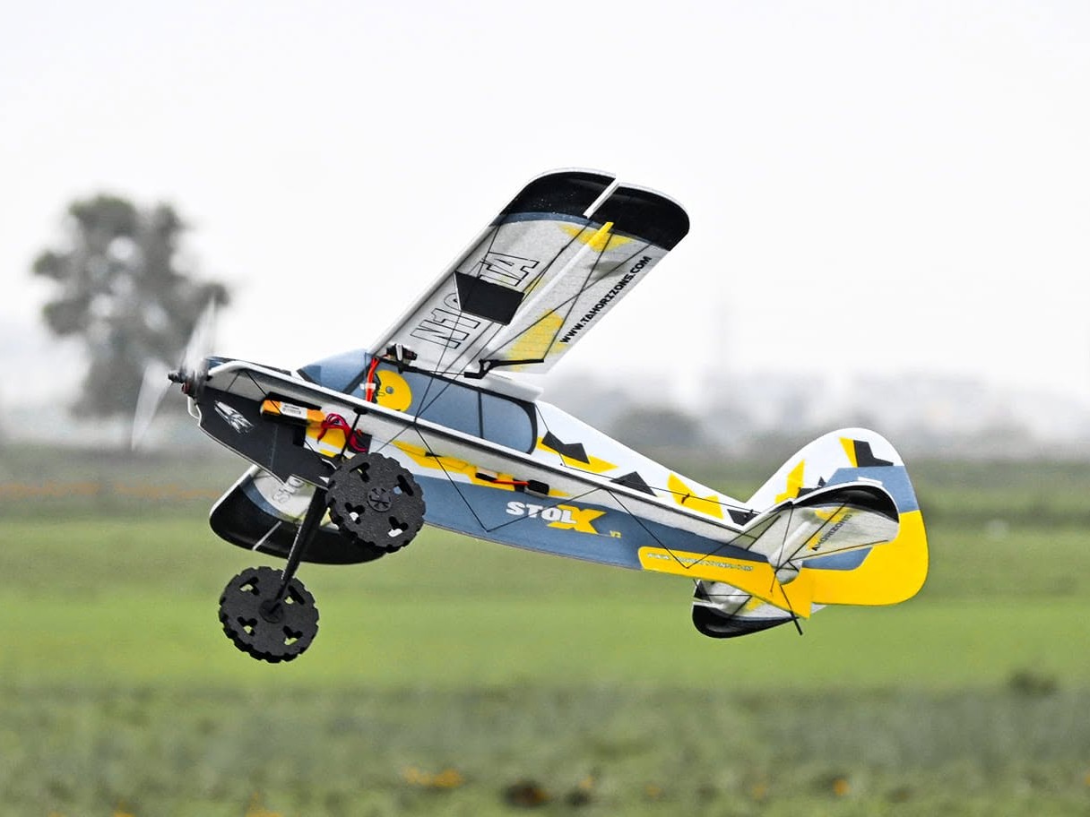 Stol X V2 3D - 940mm - KIT-Bausatz aus EPP - Camouflage Gelb - TA Horizons – Bild 2