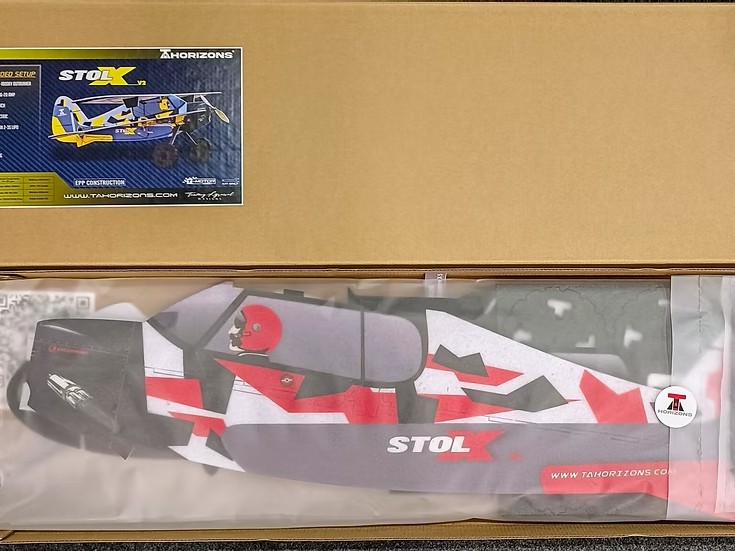 Stol X V2 3D - 940mm - KIT-Bausatz aus EPP - Camouflage Rot - TA Horizons – Bild 2