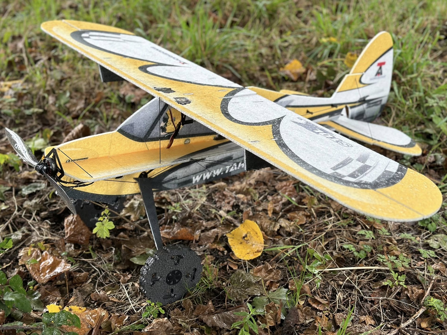 Stol X V2 3D - 940mm - KIT-Bausatz aus EPP - Gelb - TA Horizons – Bild 2